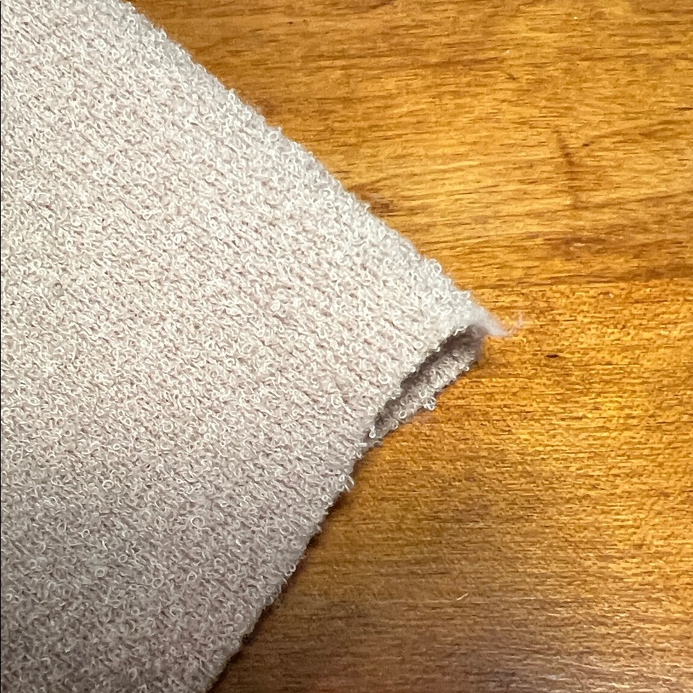 Boucle Beige/Tan Tee Sweater - Picture 5 of 8